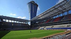 214 м² видеоэкранов, 540 камер, 3 победных гола: новый стадион ЦСКА