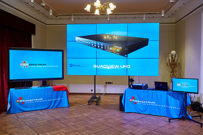 RGB Spectrum представила новый 4K контроллер MediaWall V