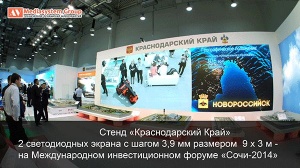 Правильные инвестиции: уникальные светодиодные экраны на "Сочи-2014"