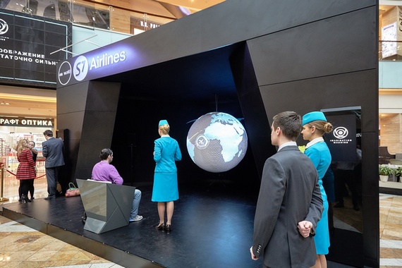 Имаджинариум S7 Airlines: пассажиры рулят... силой воображения