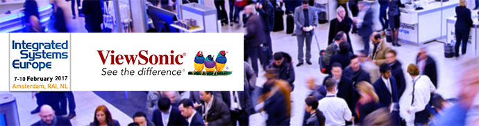 ISE 2017: ViewSonic покажет как «упростить сложное»