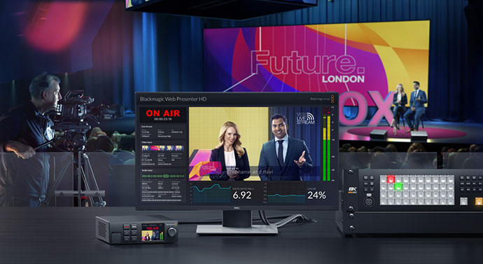 Blackmagic Web Presenter HD — комплексное решение для стриминга