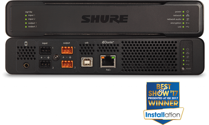 Инженеры Shure разработали IntelliMix P300 и схему его применения
