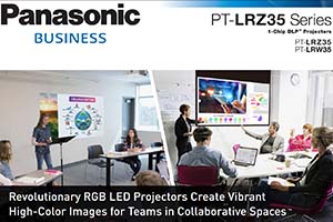 Panasonic представила две линейки компактных DLP-проекторов