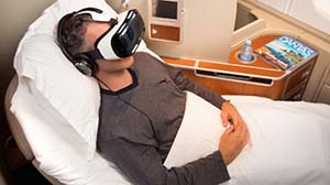 Пассажирам 1-го класса: суперкомфортное кресло c VR-технологией