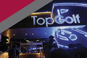 Свыше 10 000 дисплеев LG в сети развлекательных центров Topgolf