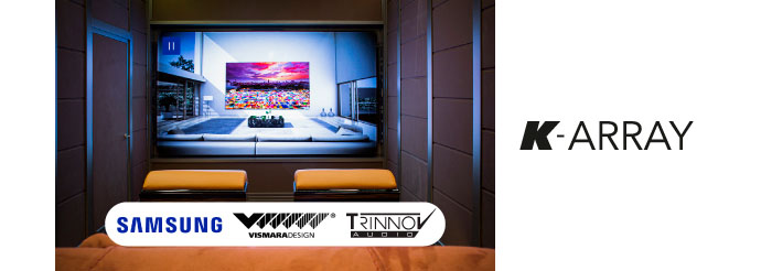 K-ARRAY в системе домашнего кинотеатра Luxury LED for Home