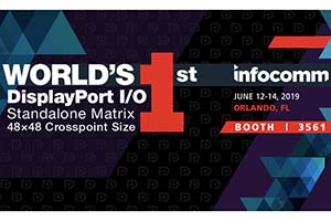 Lightware показал первый в мире 48x48 коммутатор с DisplayPort