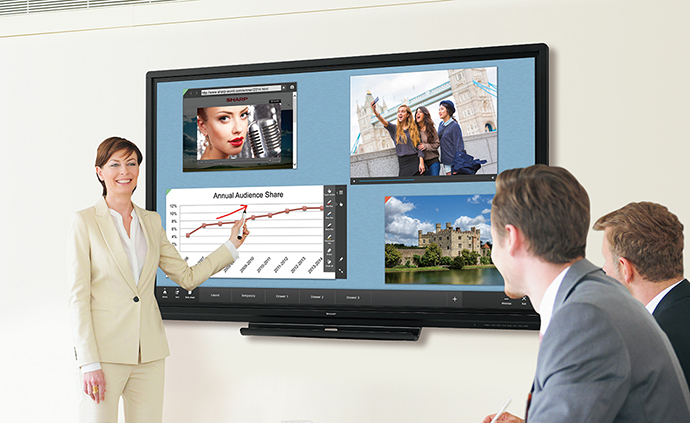 Новая модель в интерактивной линейке Sharp BIG PAD: PN60SC5