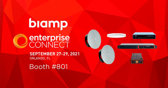 Корпоративные решения Biamp на выставке Enterprise Connect