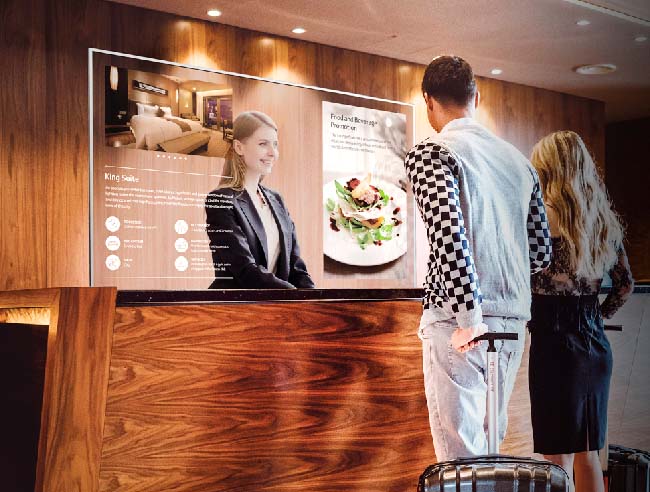 Прозрачные OLED дисплеи LG Transparent OLED в гостиничном бизнесе.jpg